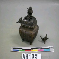 藏品(四足銅香爐)的圖片